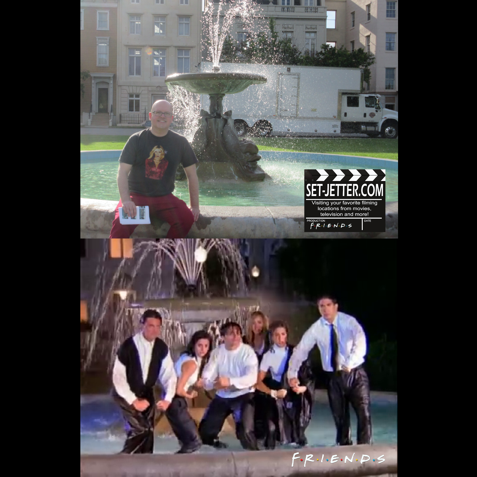 Friends Filming Studio Friends (1994) — Set-Jetter