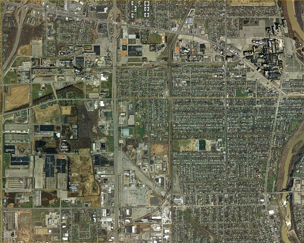 One Pixel = One Square Foot: Kodak Park 2005 Aerial Views Courtesy of New York State Orthos Online