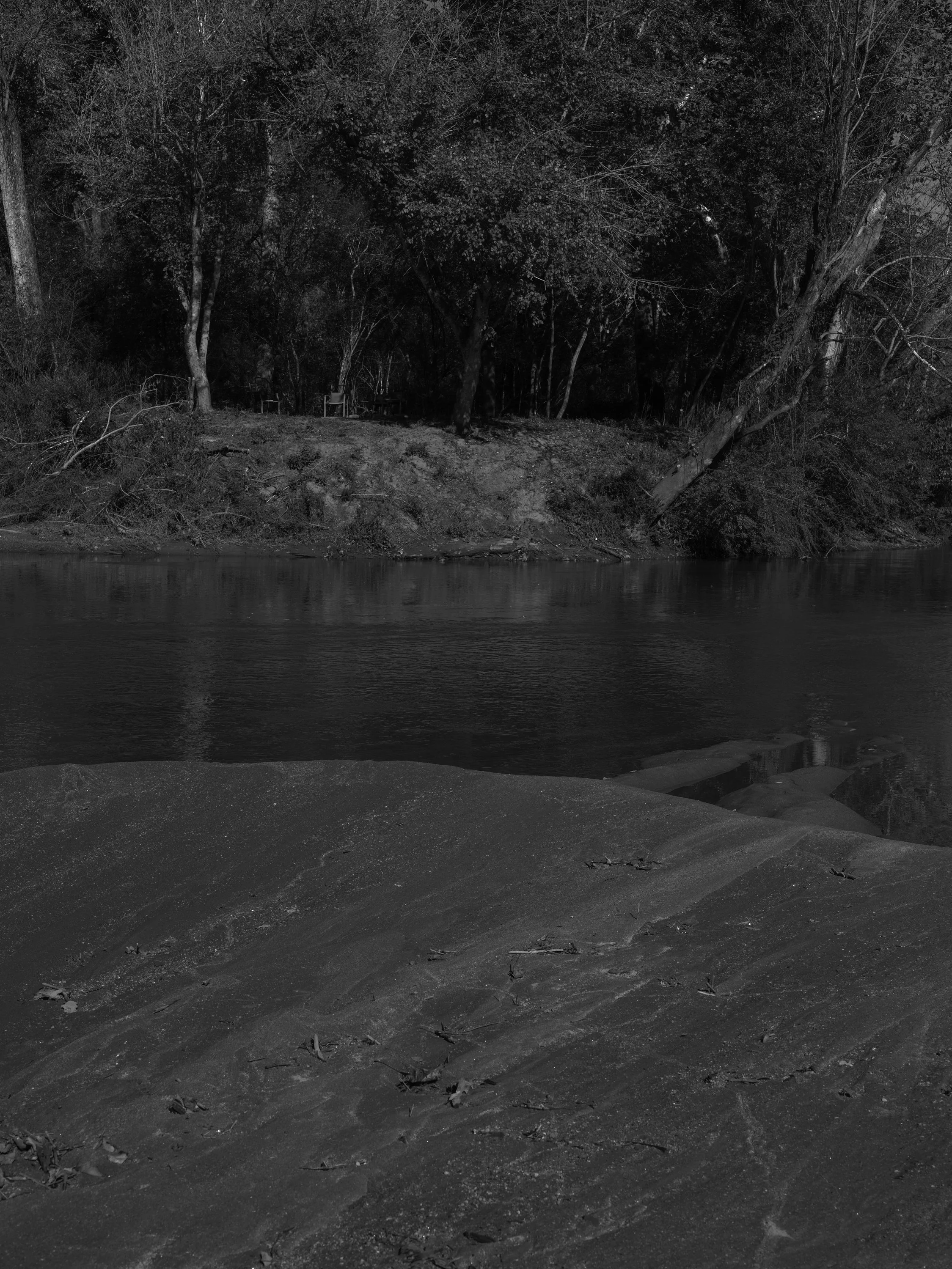 Untitled #23, Convergence of Middle Oconee River and North Oconee River, Athens, GA, 2025