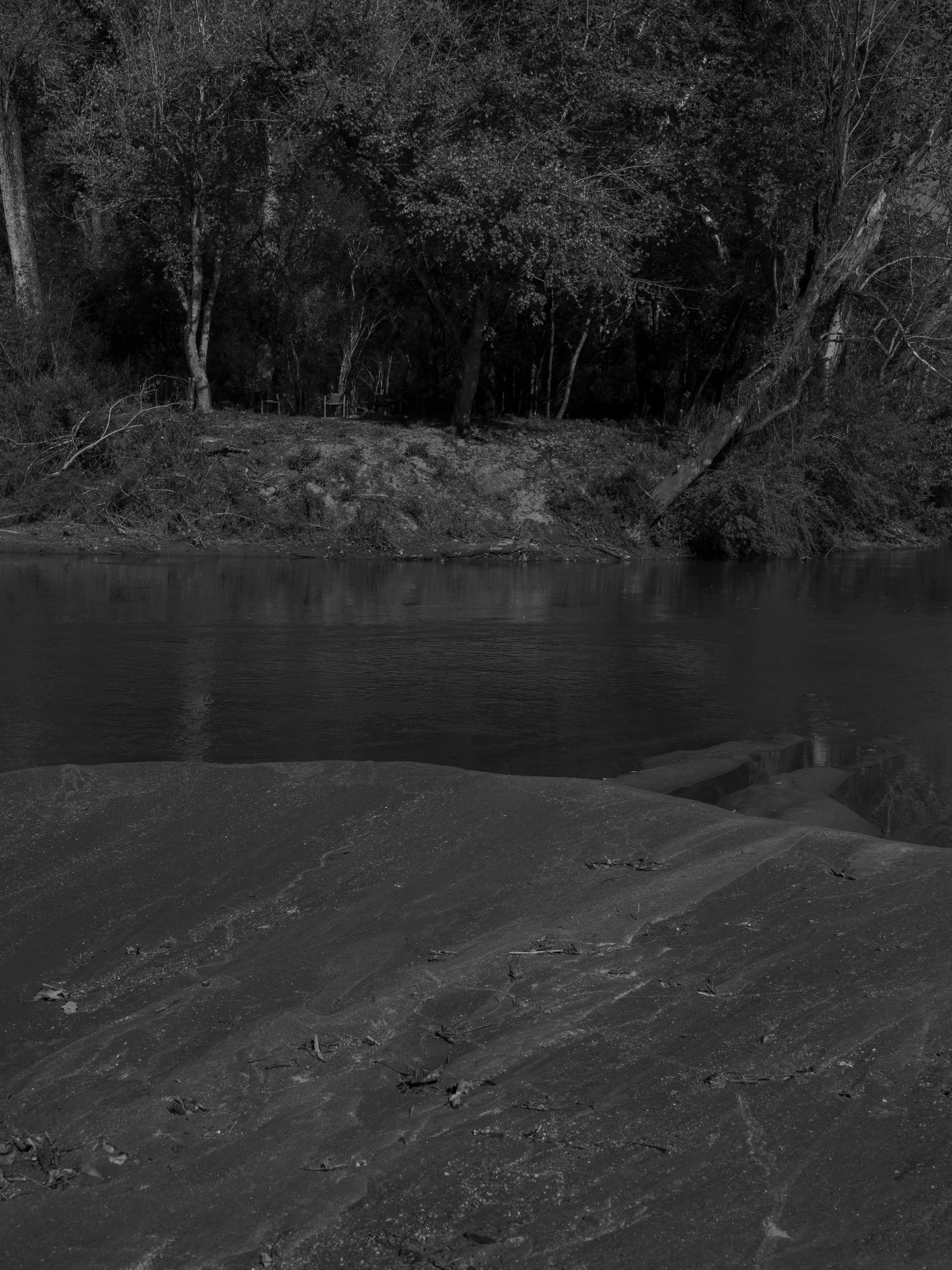 Untitled #23, Convergence of Middle Oconee River and North Oconee River, Athens, GA, 2025