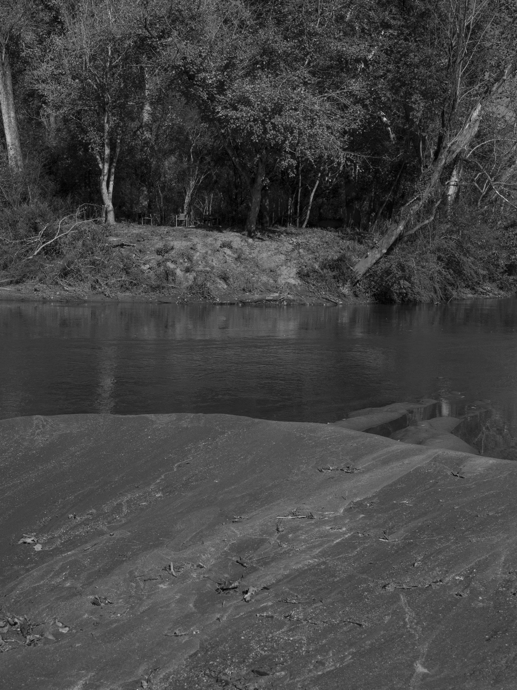 Untitled #23, Convergence of Middle Oconee River and North Oconee River, Athens, GA, 2025