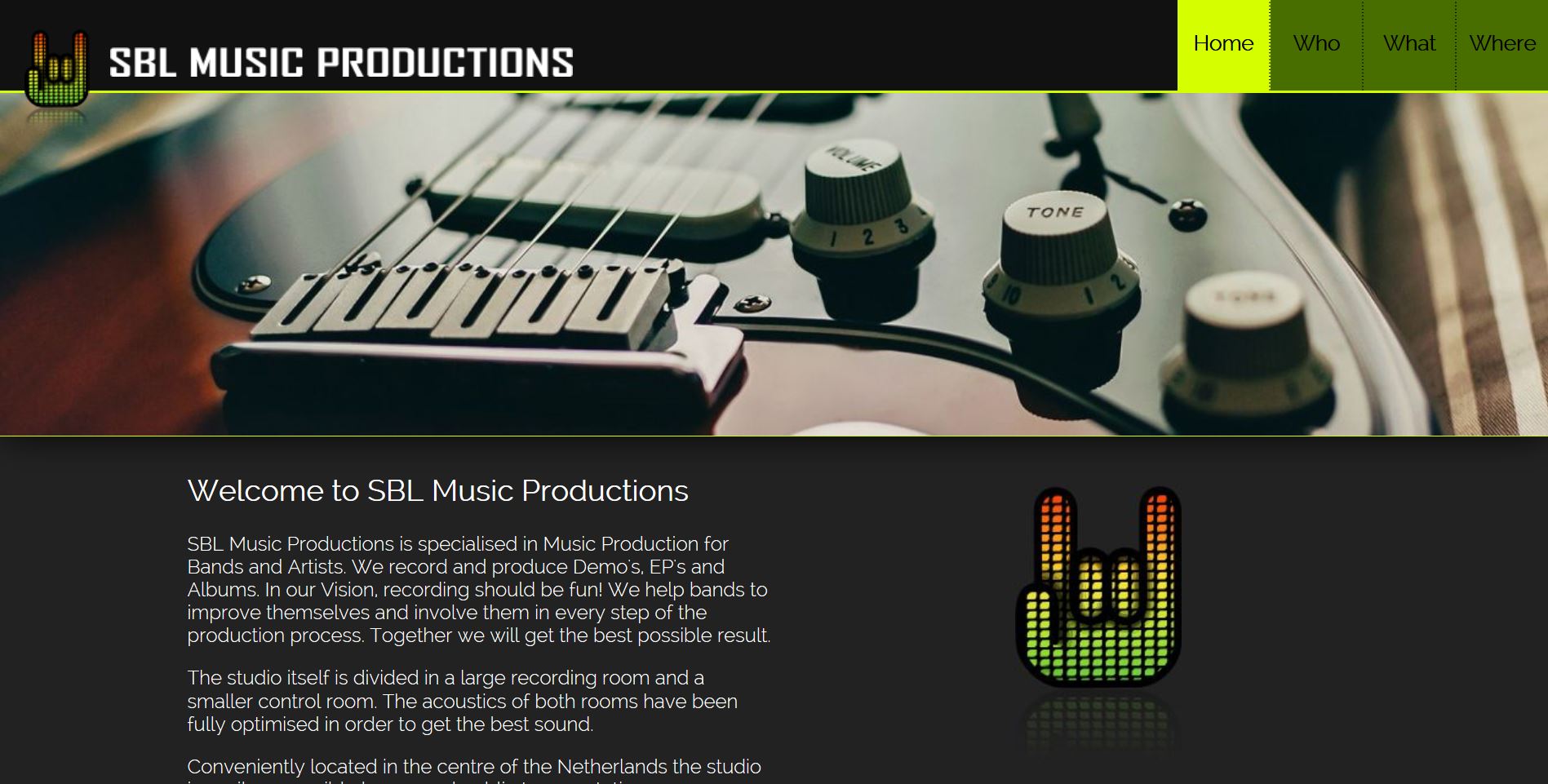 Rene Bijlsma (Hoofd audio techniek Fluor Poppodium)