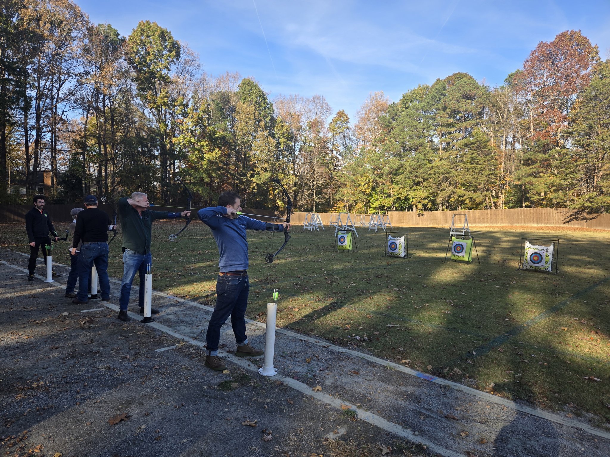 We had so much fun at yesterday's archery team outing! Thank you to our patient teacher, Scott 😎