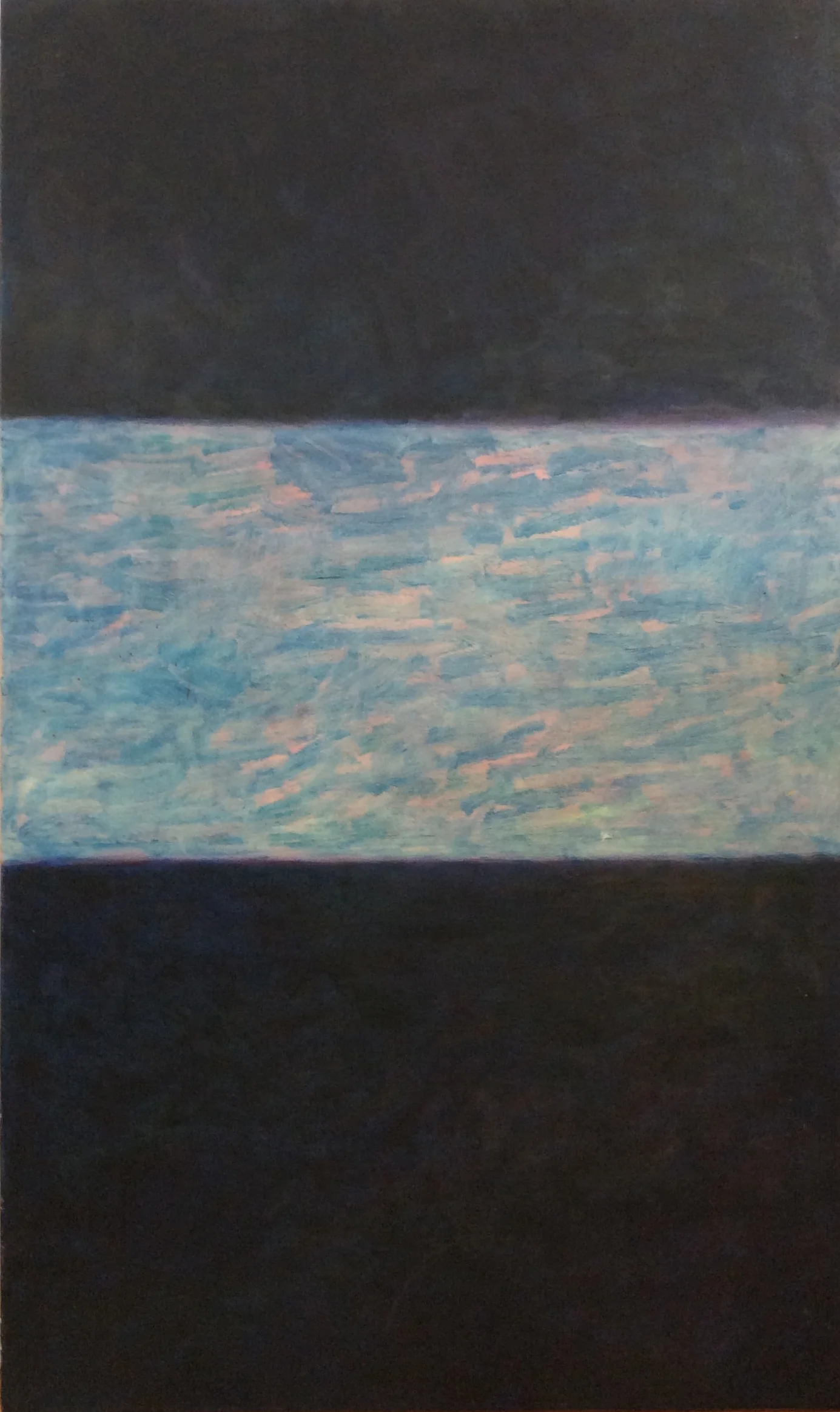 Above and Below #5 oil on canvas 36in x 60in