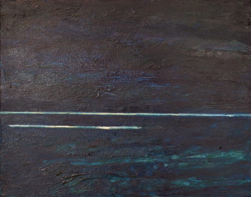 Horizons#1 oil on canvas 12in x 14in