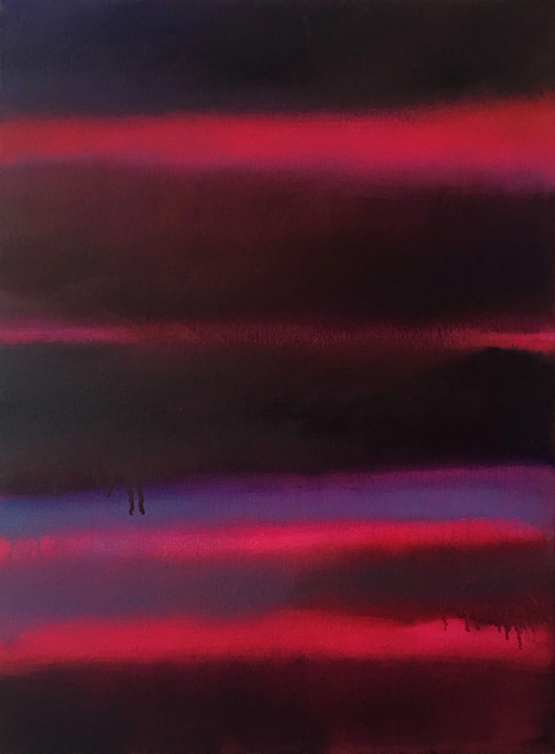 Nocturne # XIII oil on canvas 24"x 18" ( 61 x 45.7 cm ) 2018