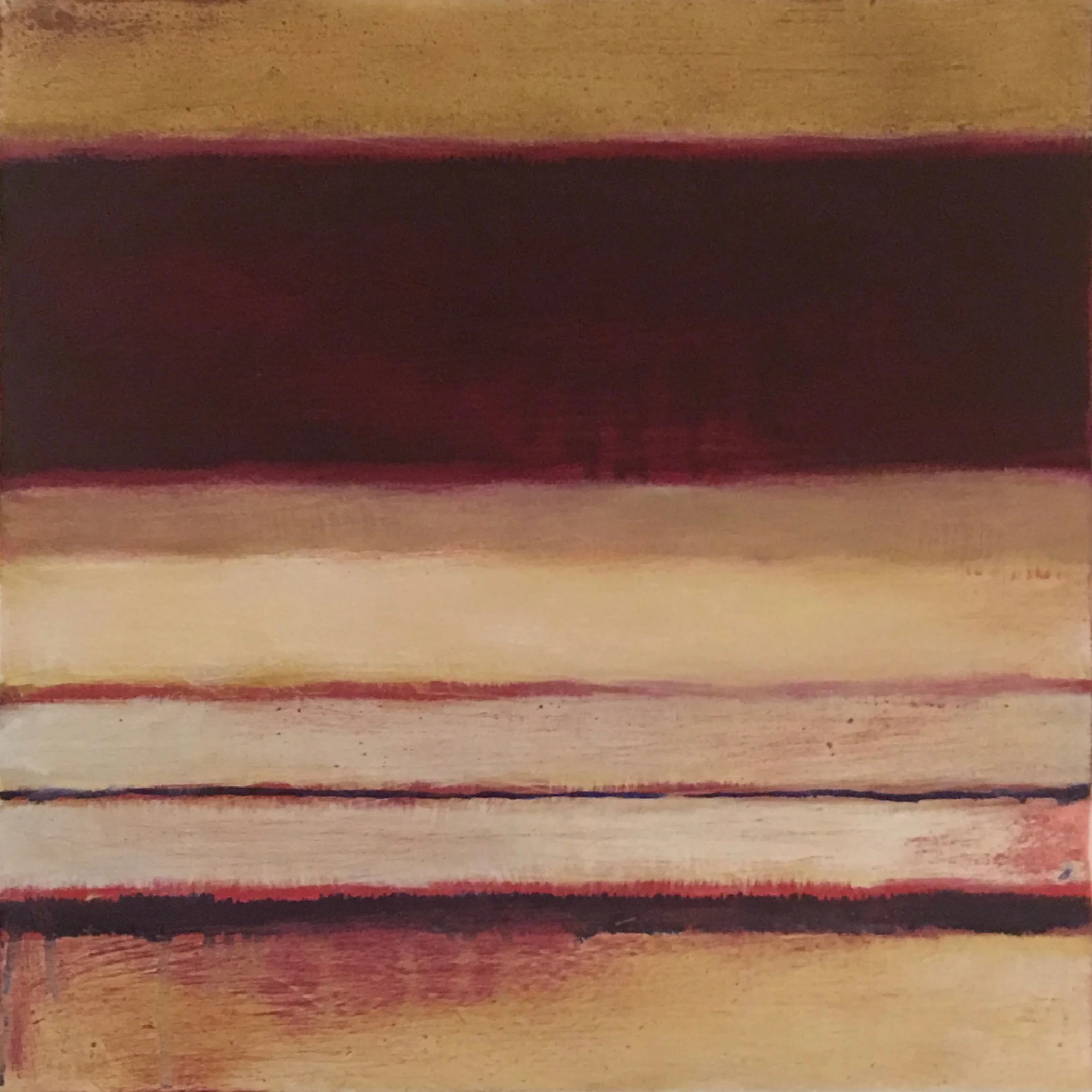 Nocturne XXI oil on wood panel 10”x 10" ( 25.4 x 25.4 cm) 2018