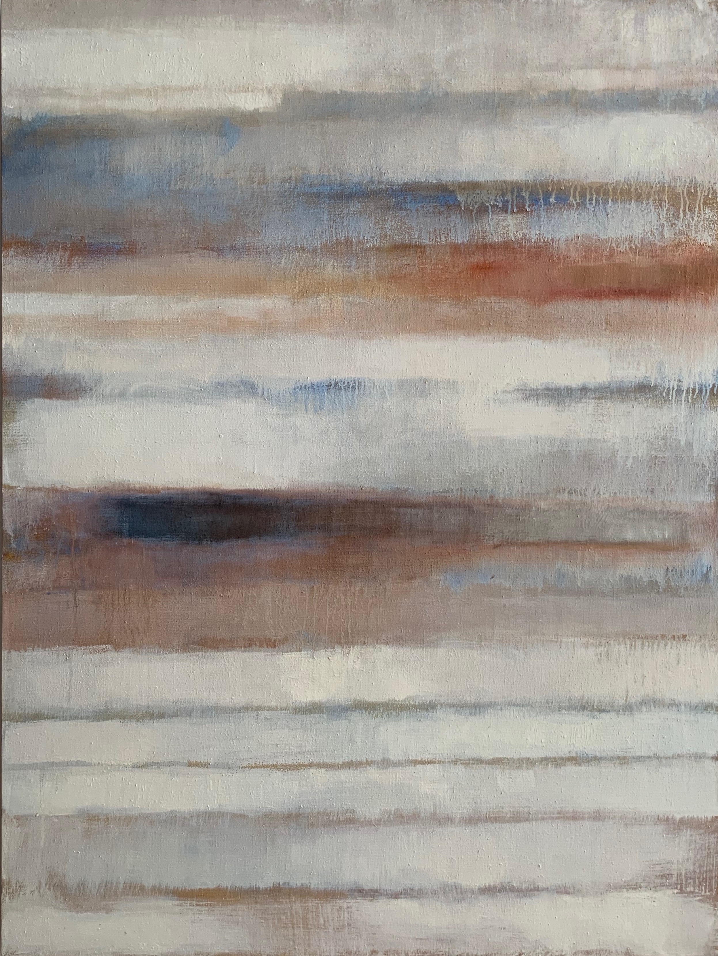 The White Series V oil on linen 48"x 36" ( 122 x 91.5 cm ) 2019