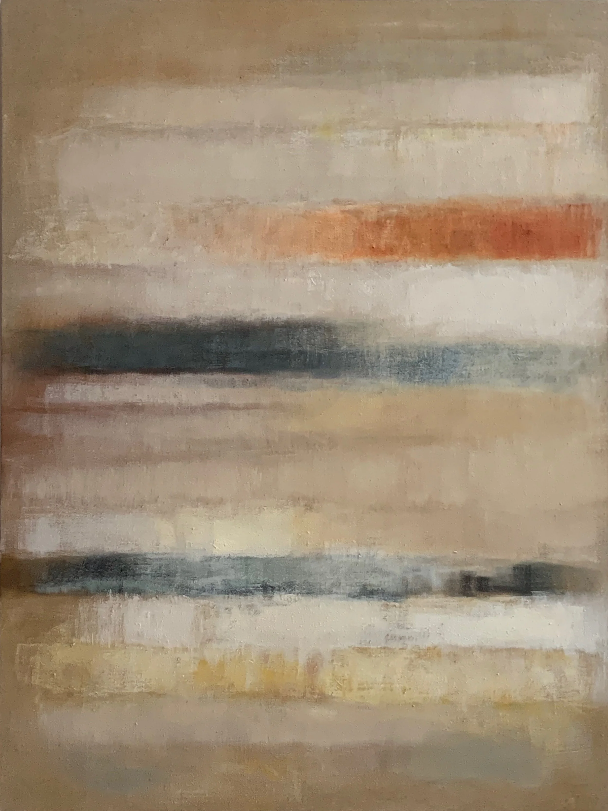 The White Series VII oil on linen 48"x 36" ( 122 x 91.5 cm ) 2019