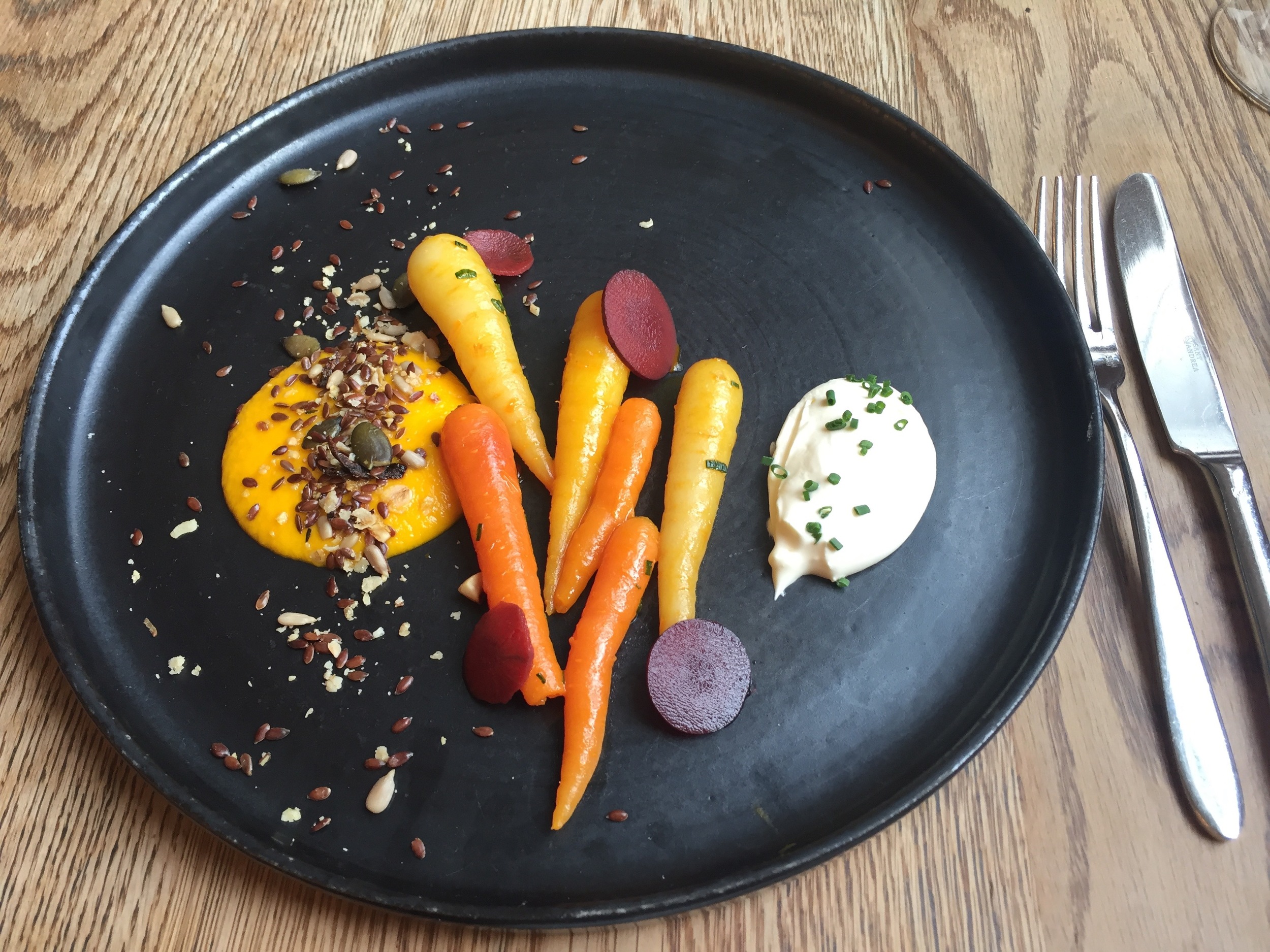 Starter: baby carrot