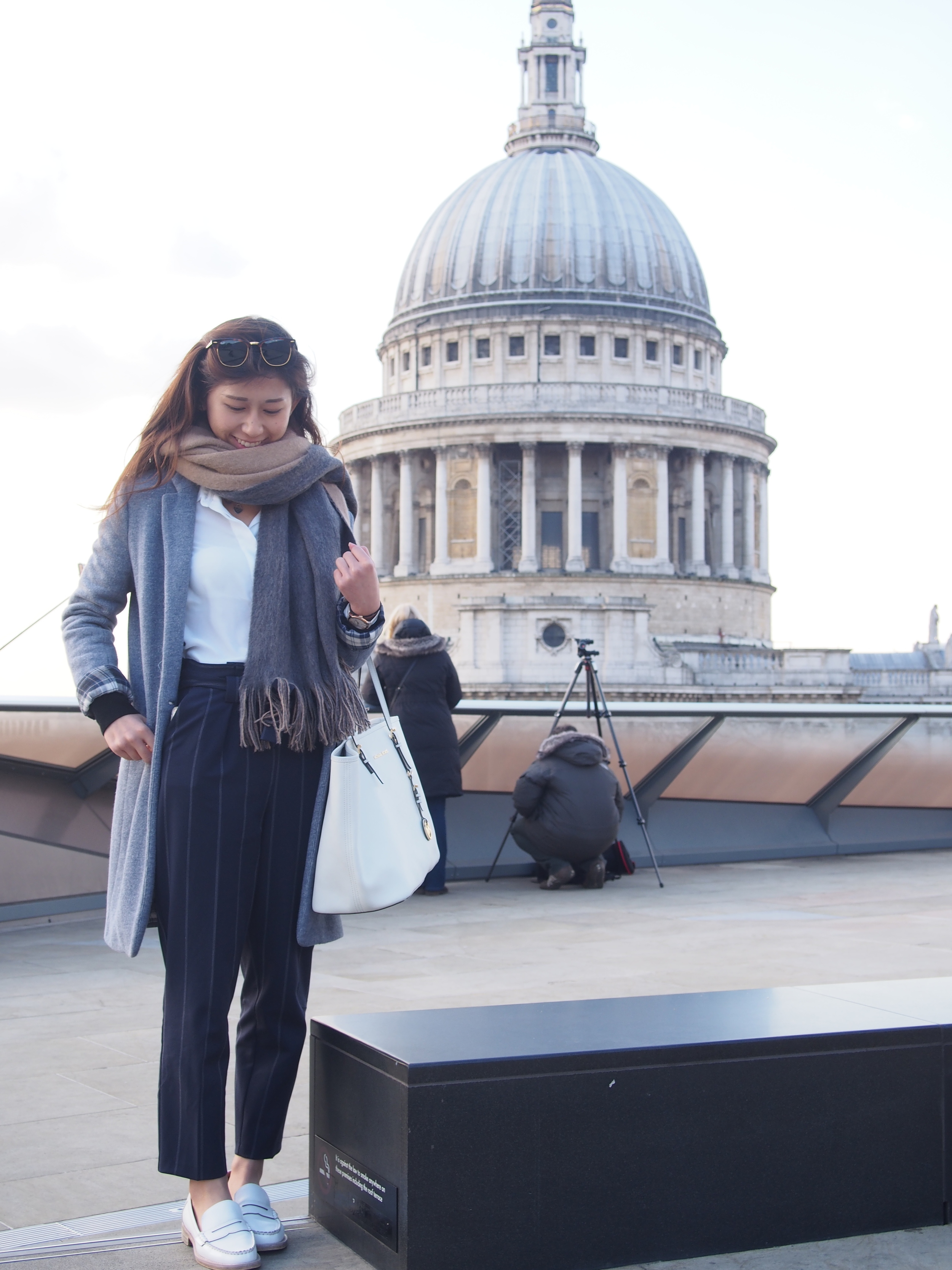 Outside area, overlooking St Paul's Cathedral