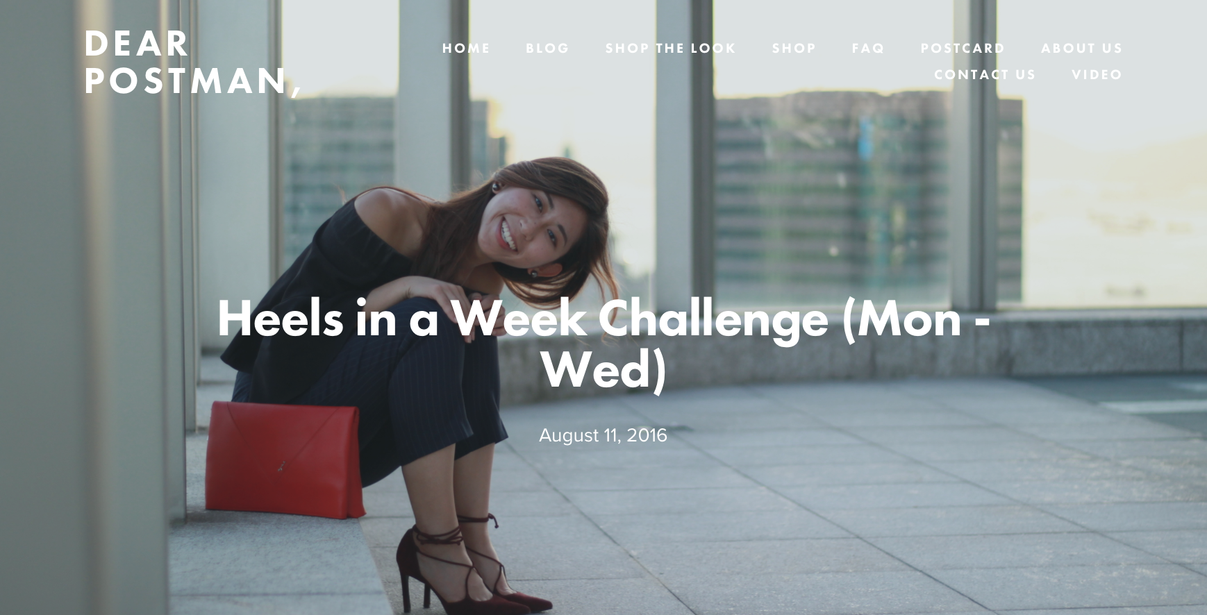 Heels in a Week Challenge (Mon - Wed)