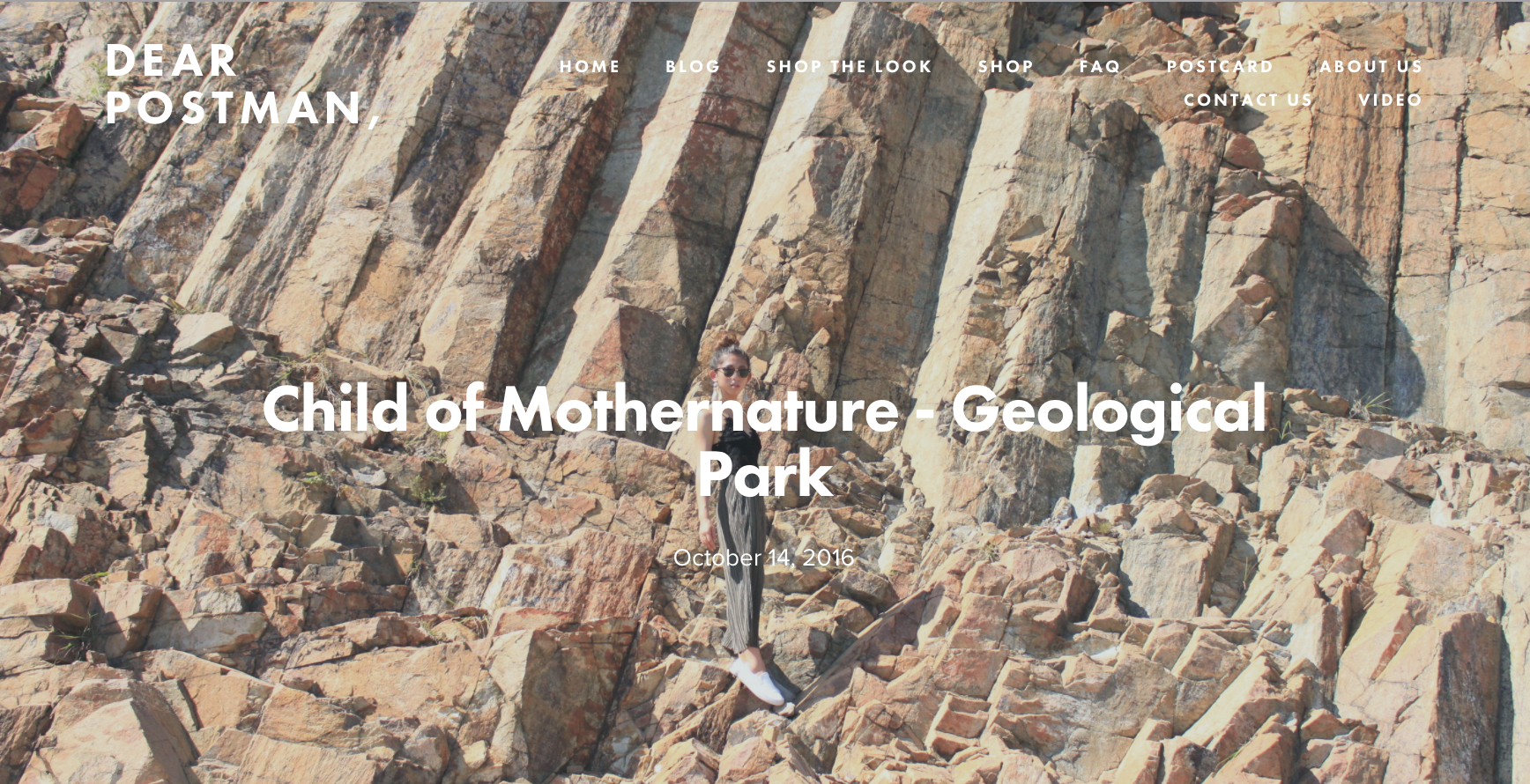 Child of Mothernature - Geological Park
