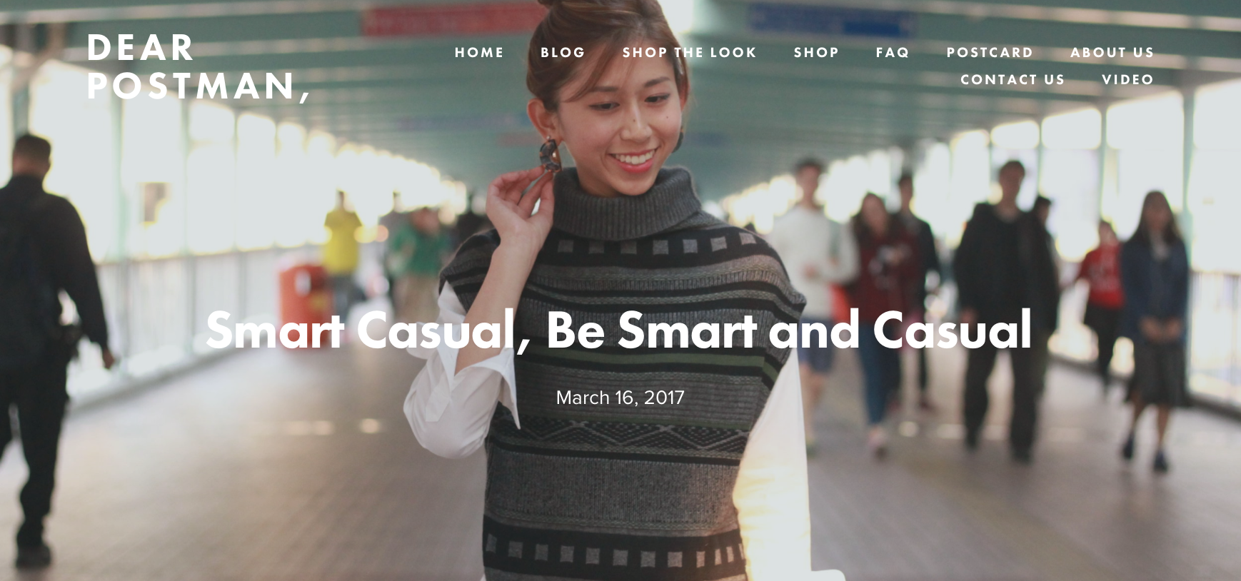 Smart Casual, Be Smart and Casual
