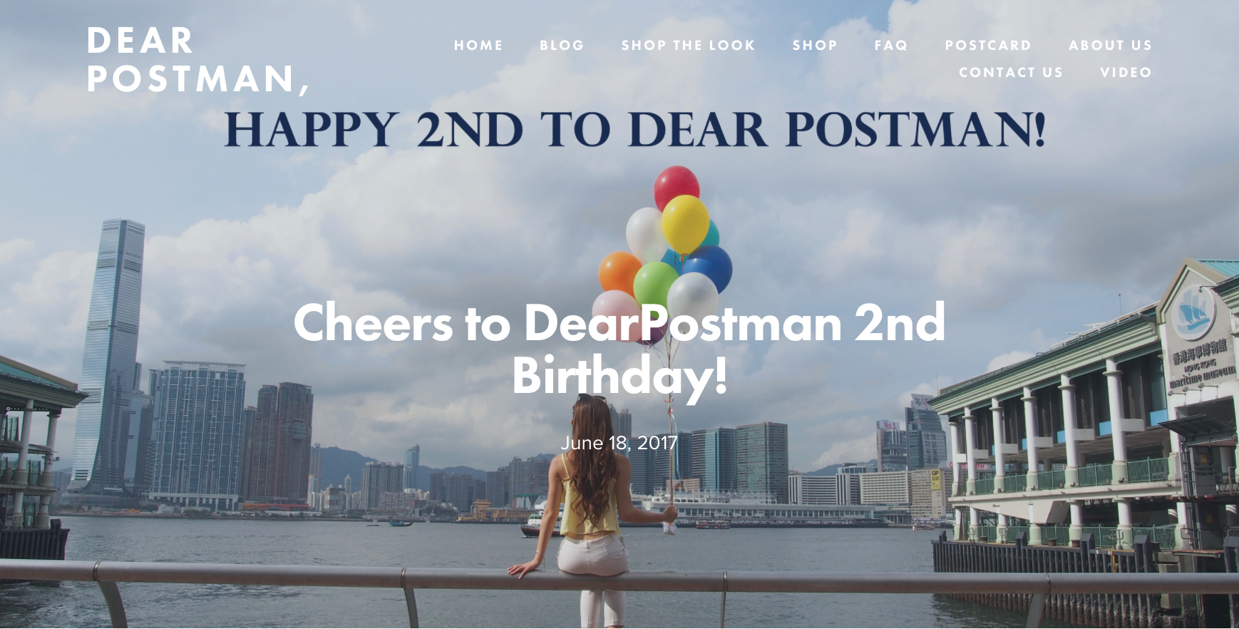 Cheers to DearPostman 2nd Birthday!