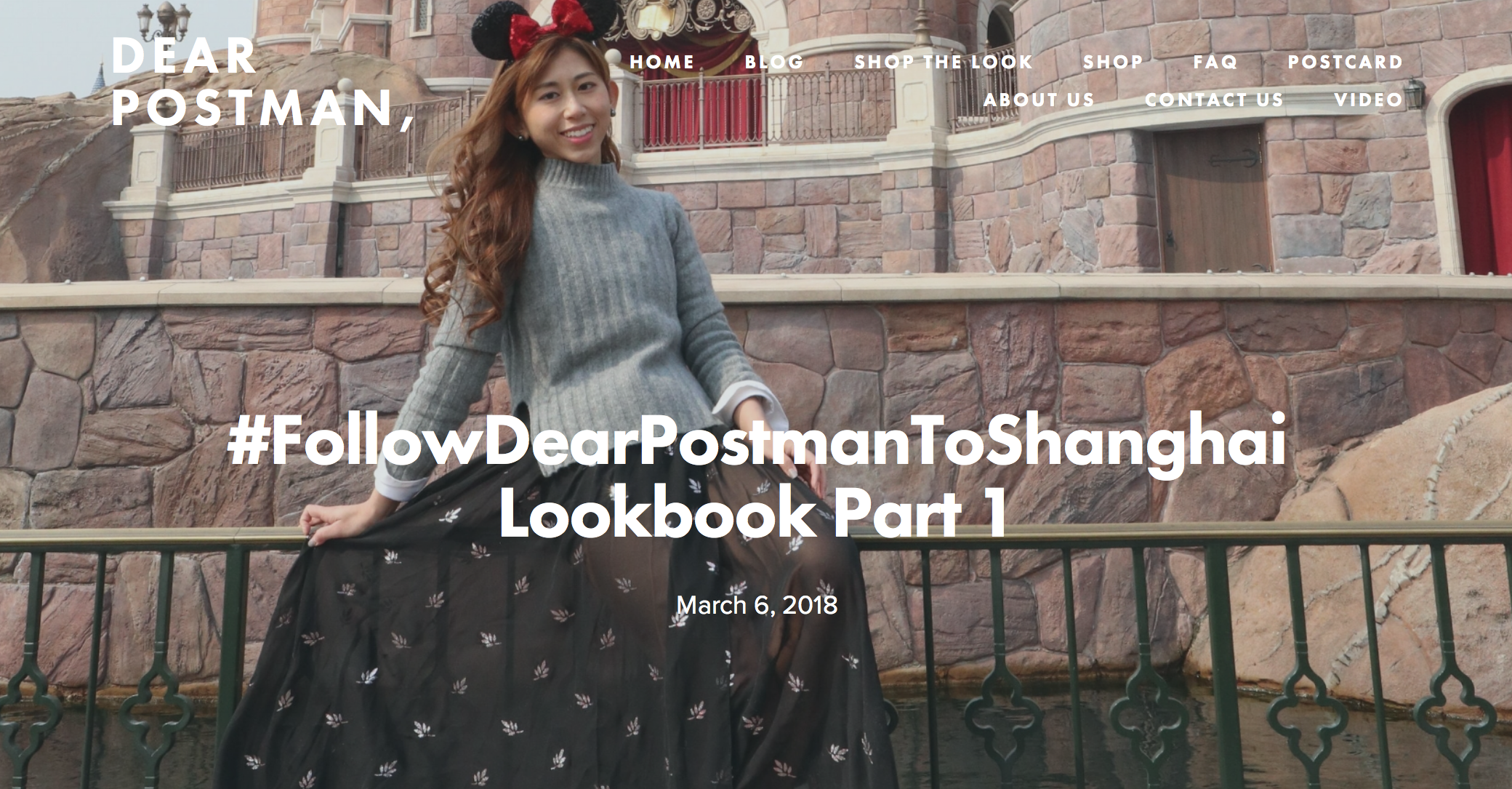 #FollowDearPostmanToShanghai Lookbook Part 1