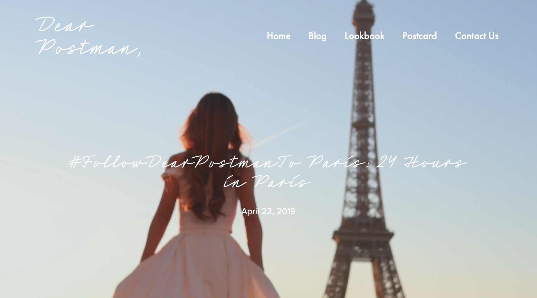 #FollowDearPostmanTo Paris: 24 Hours in Paris
