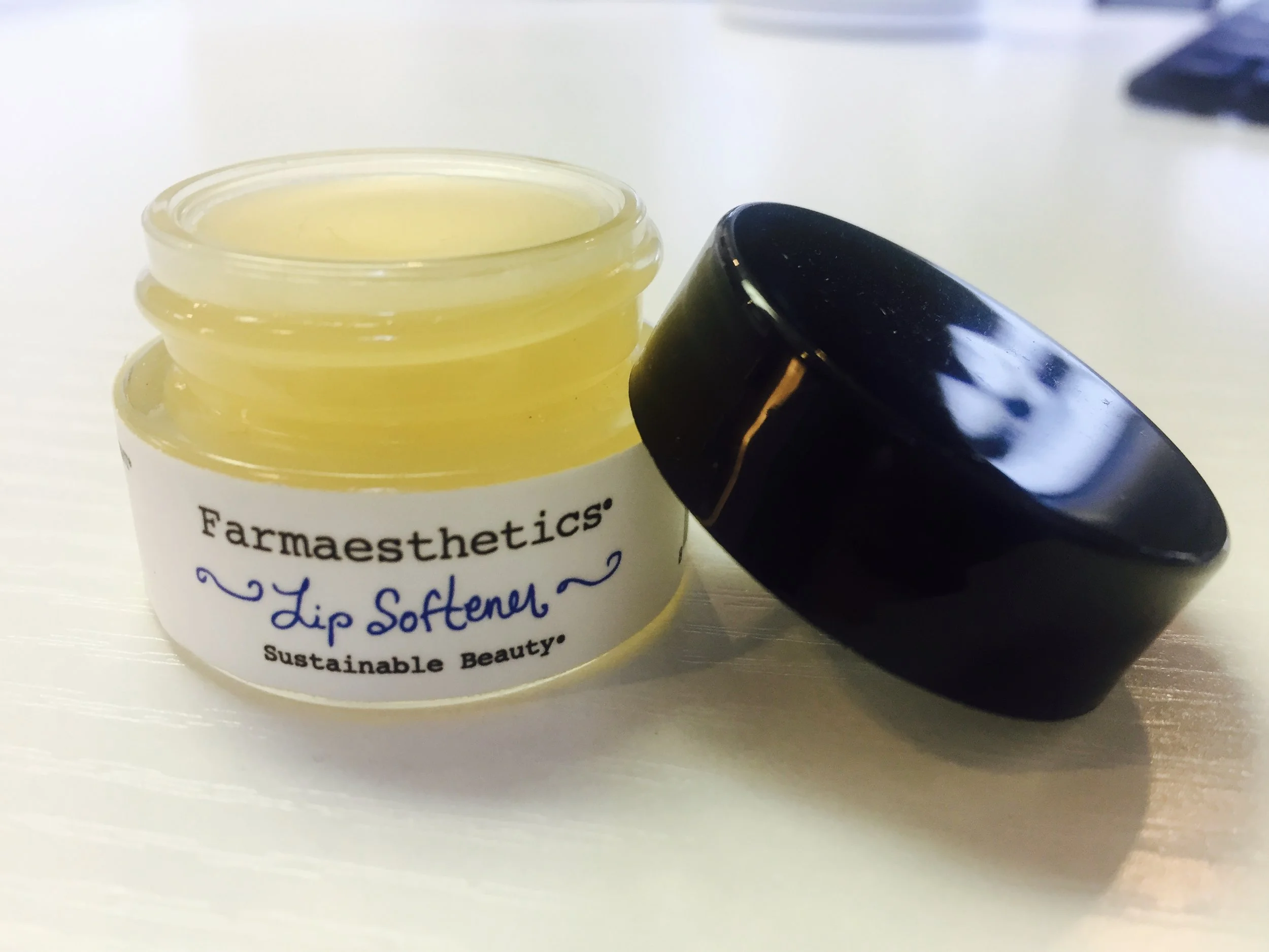 Lip Softener, open cap