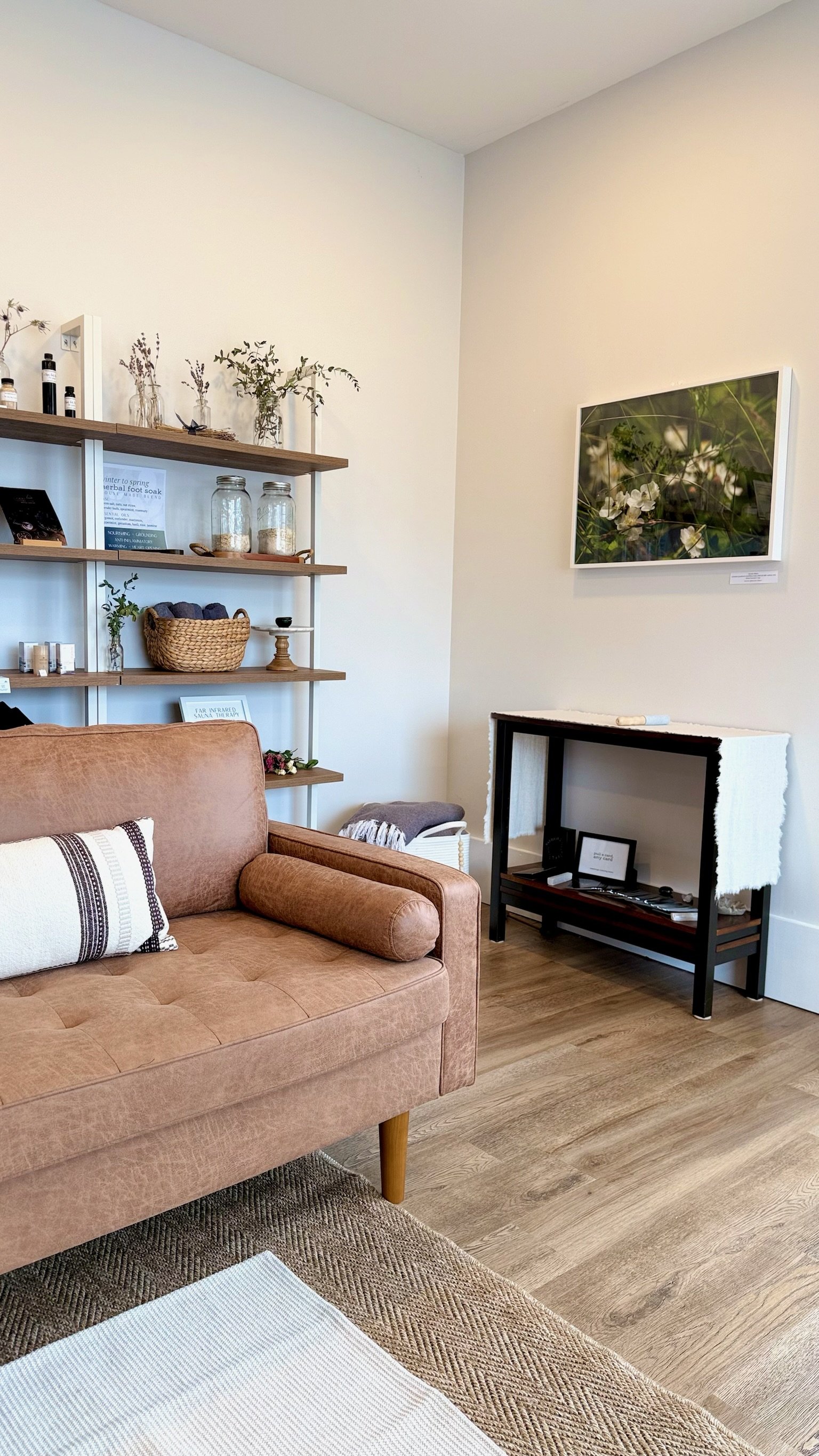 Relaxing area in the spa Kennebunk Maine