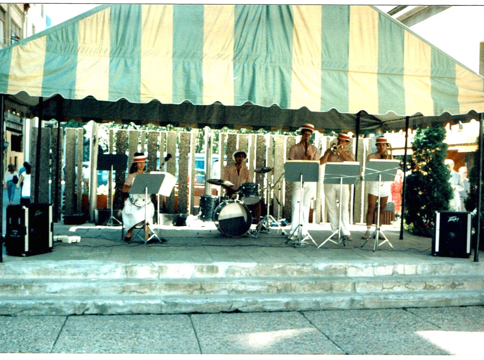 The Ottawa-Carleton Dixieland Jazz Band back in the day.