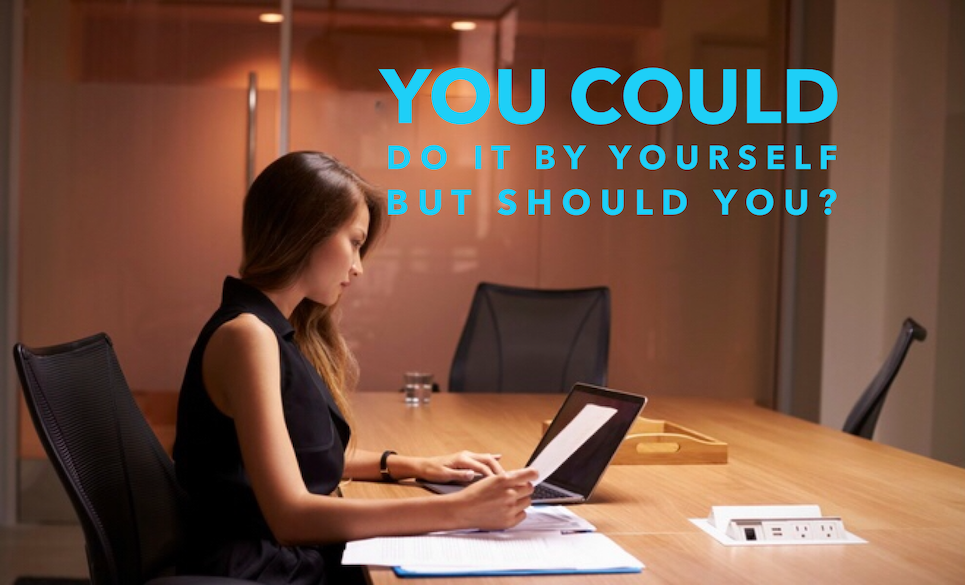You could do it by yourself but should you?