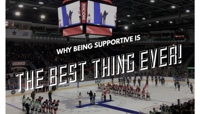Why being supportive is the best thing ever