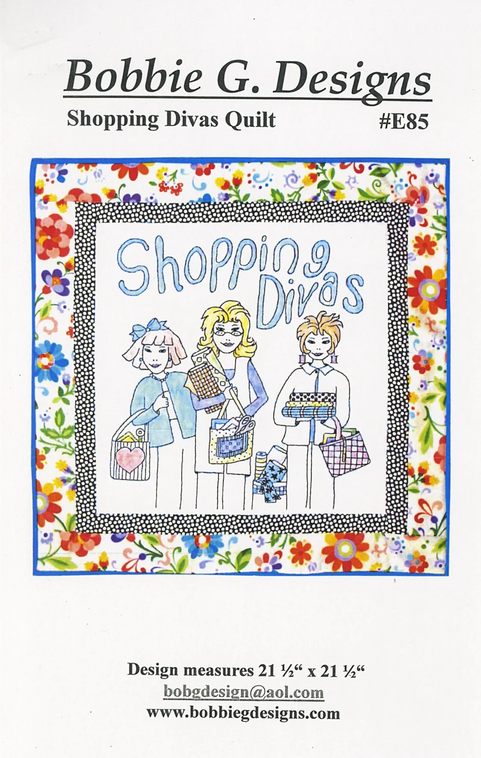 BGDE85- shopping divas quilt.jpg