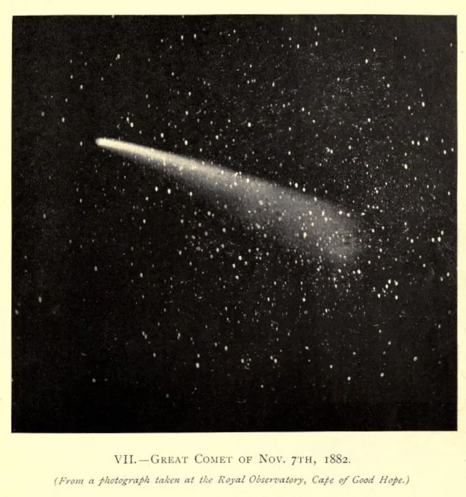 nemfrog:

VII. Great Comet of Nov. 7th, 1882.