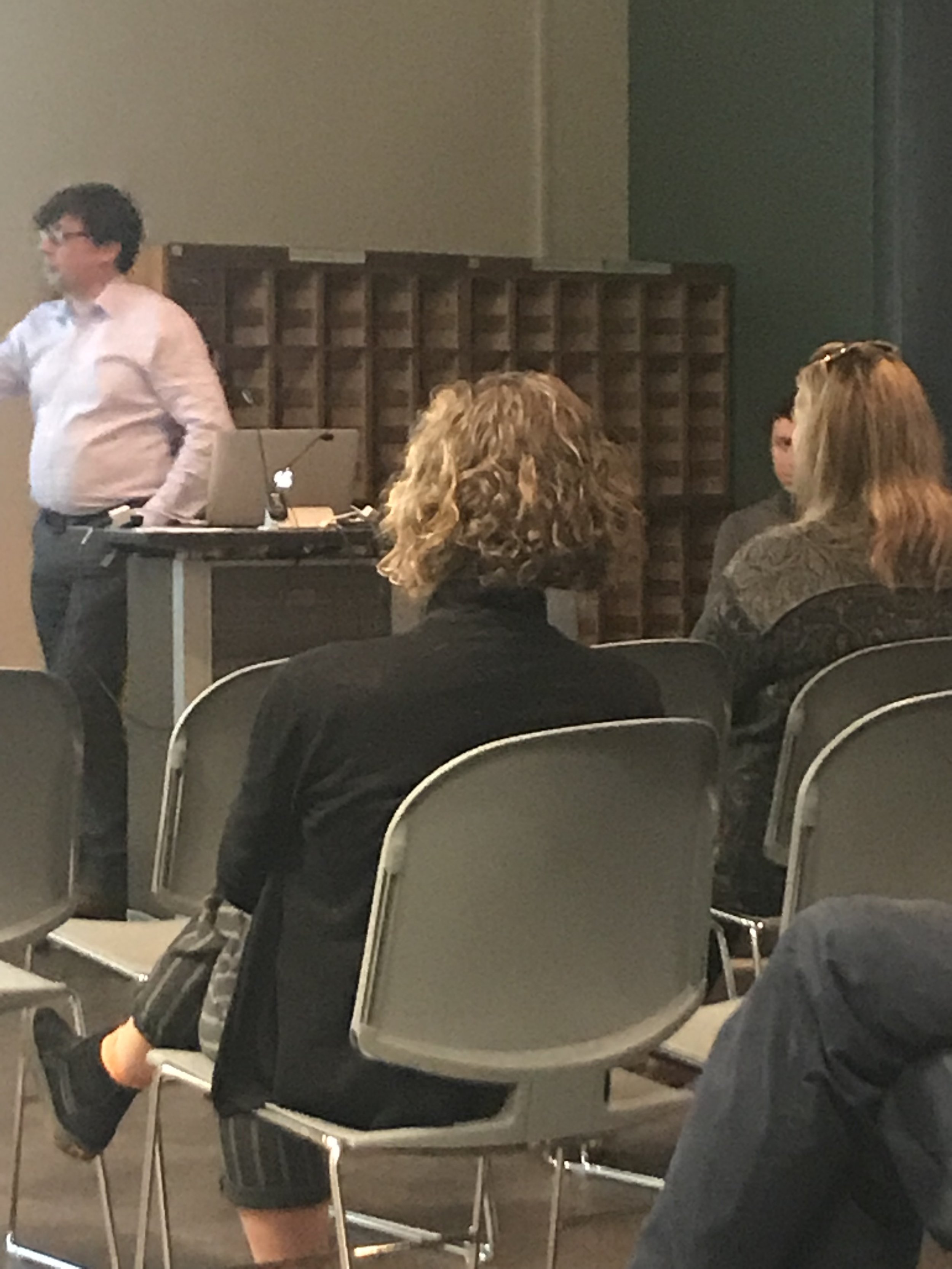Talk on the generation of sounds at Berkley, California
