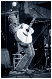 Competing in The Acorn Theater Songwriter Competition - July 2014