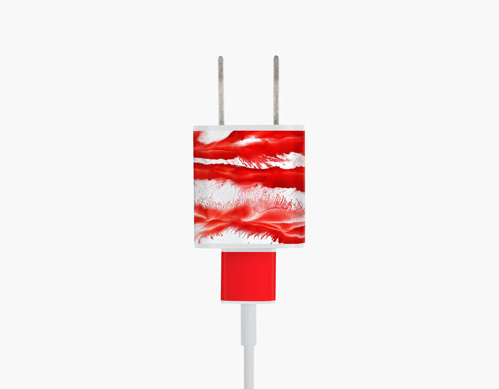 "WOW" Meo Labels by Daniela Wicki - for iPhone and Apple Watch Chargers
