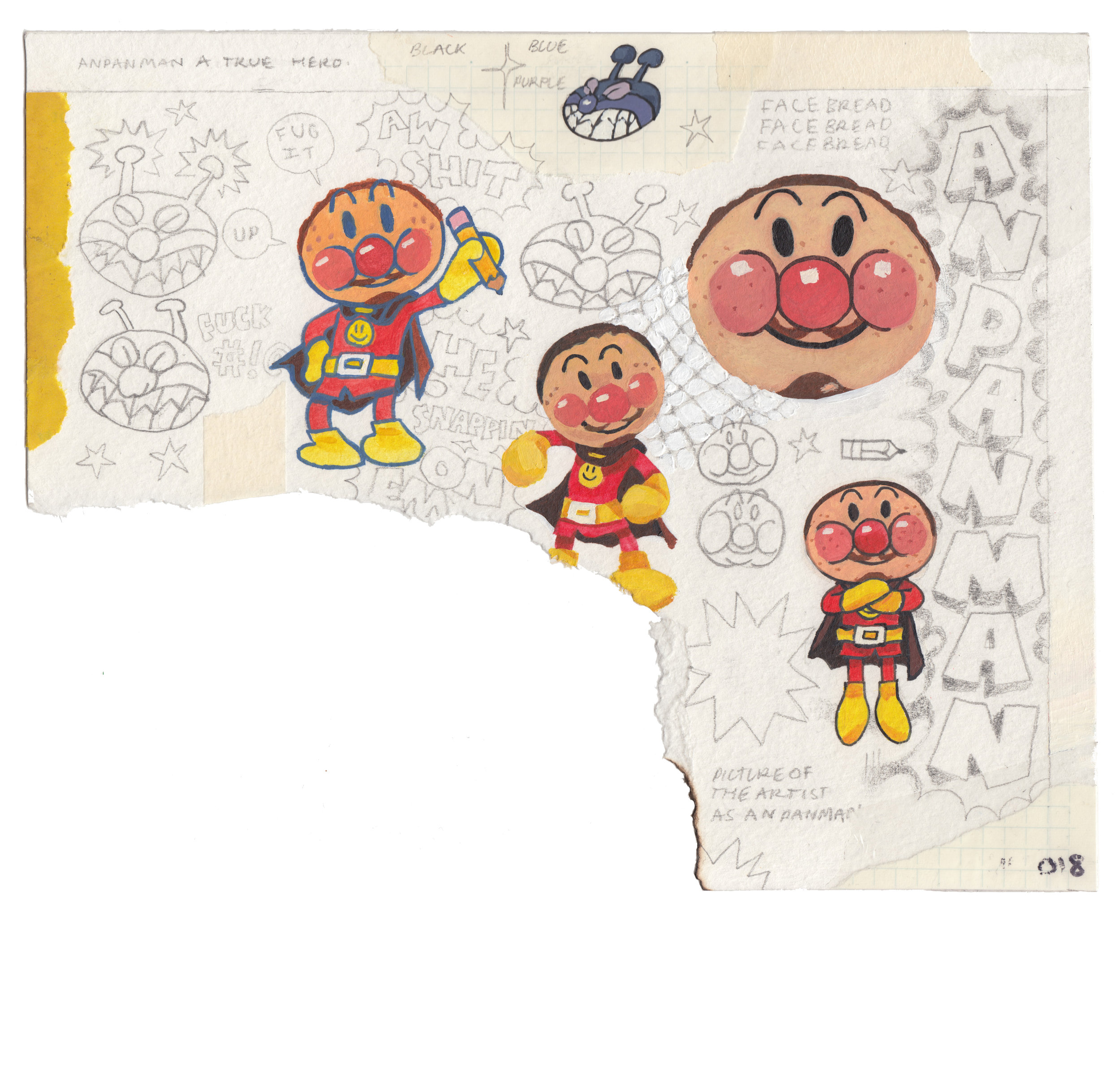 Self Portrait as ANPANMAN