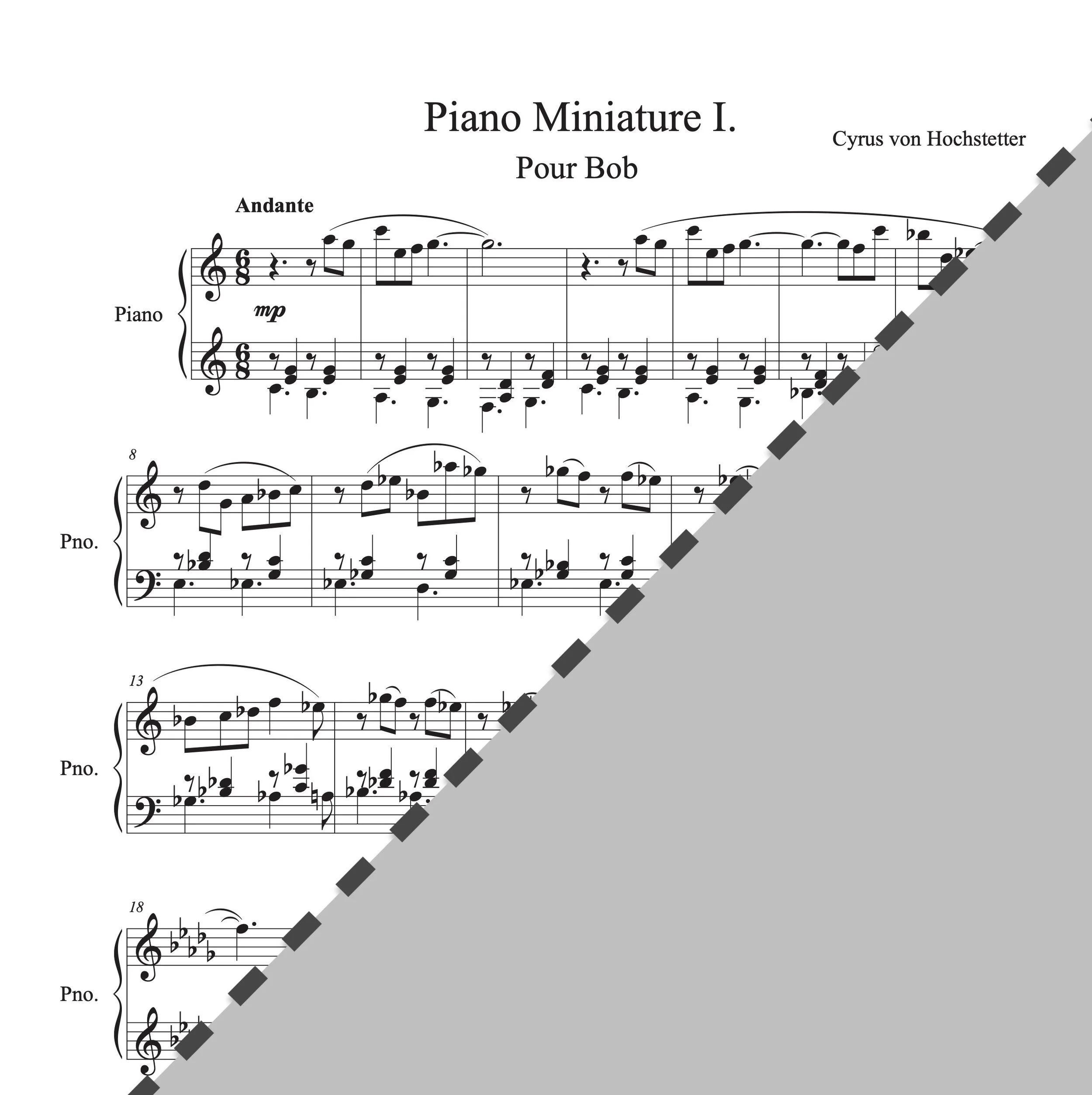Pour Bob - Piano Miniatures - preview.jpg