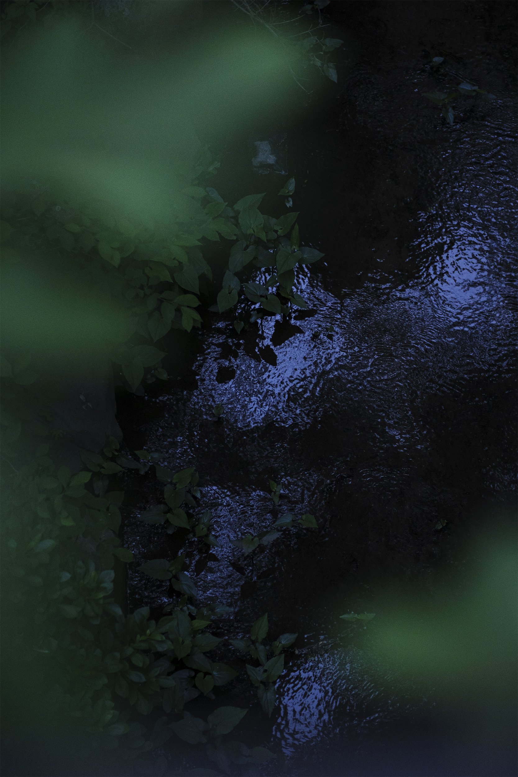 Twilight Flow, Luminous Blue"