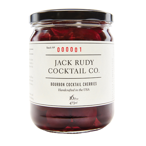 Bourbon Cocktail Cherries from Jack Rudy Cocktail Co. 