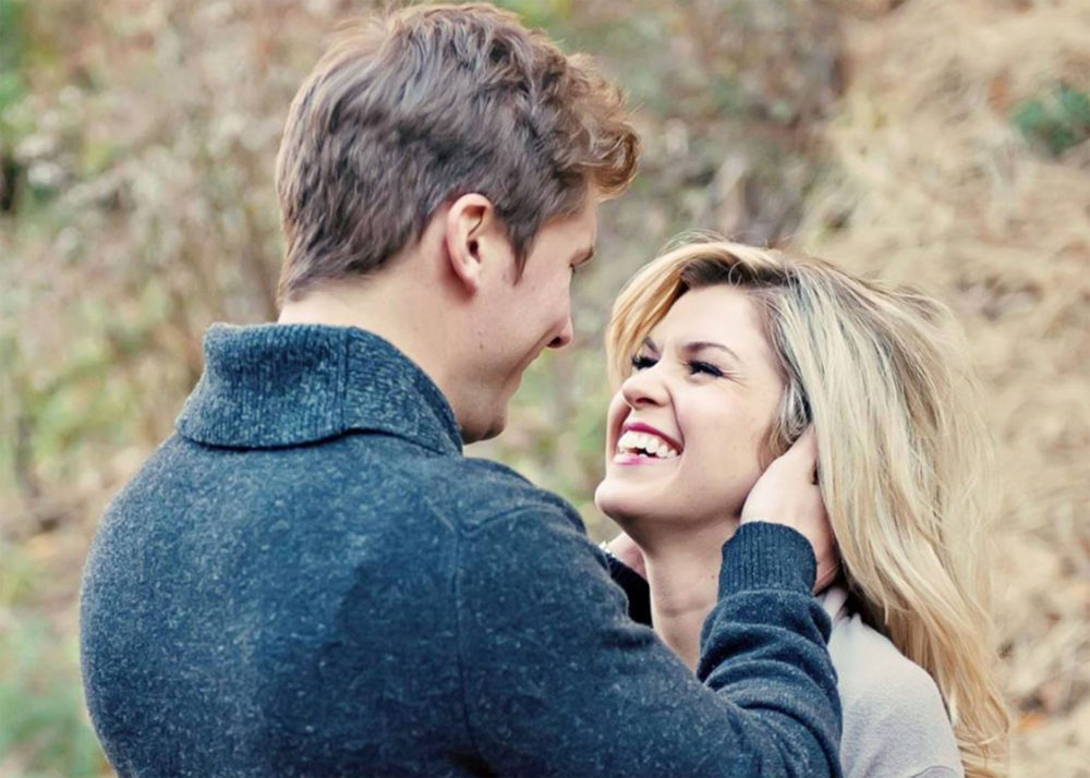 Molly Jane Designs founder, Molly Gravitt and her husband Collin.