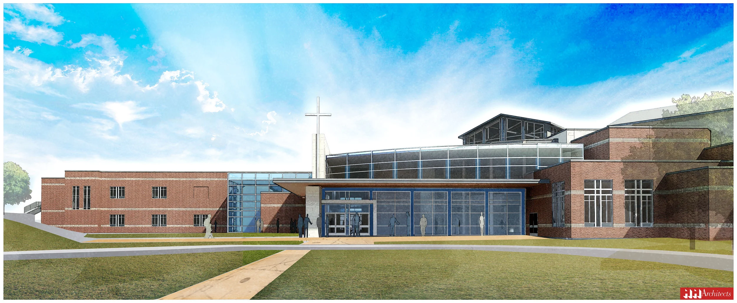 Irving, TX | 34,200 SF | 2016 - Rendering by HH Architects