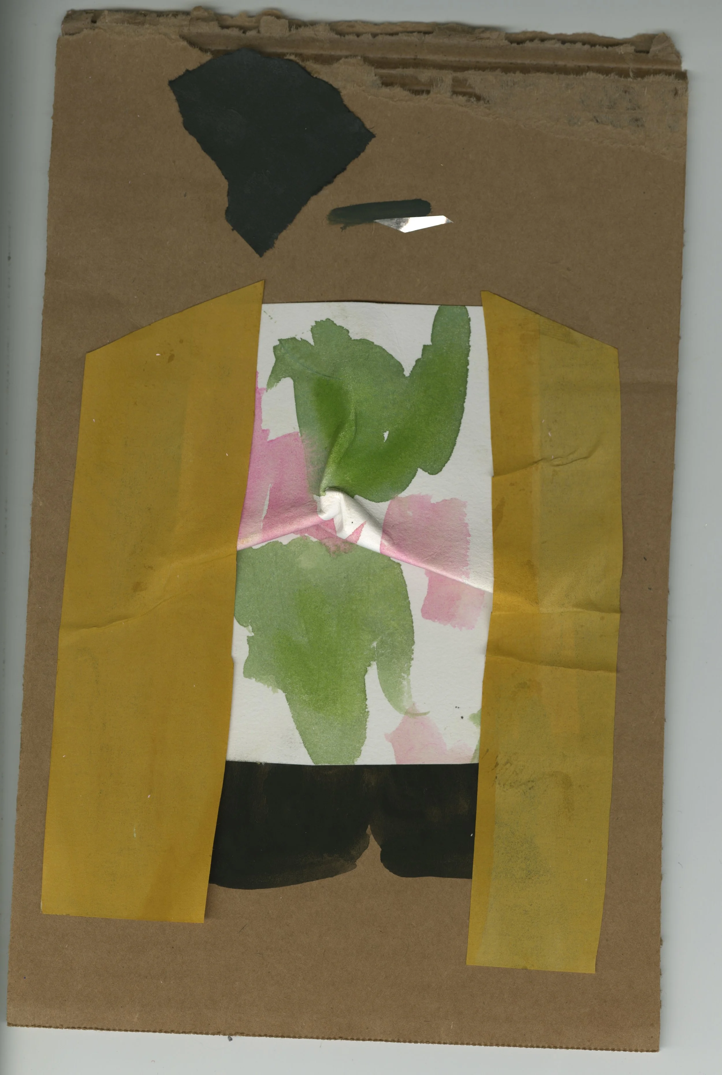 Pumpkin Patch Kid Gouache and Collage 2016