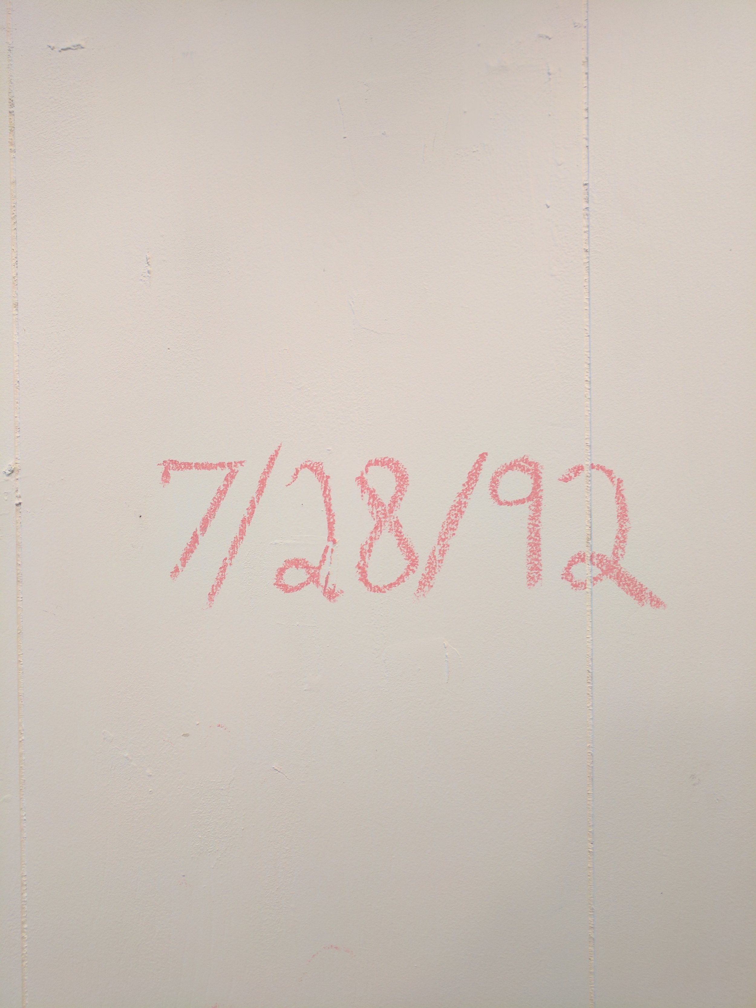   It's a Party 6   Chalk on wall  2017  From "Cry if I want 2" a collaborative show with Jessica Bingham  Her website: http://www.jessicabinghamart.com/ 