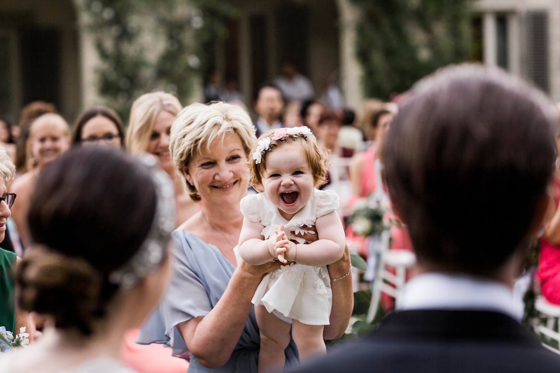 Garden wedding in Italy Villa La Vedetta