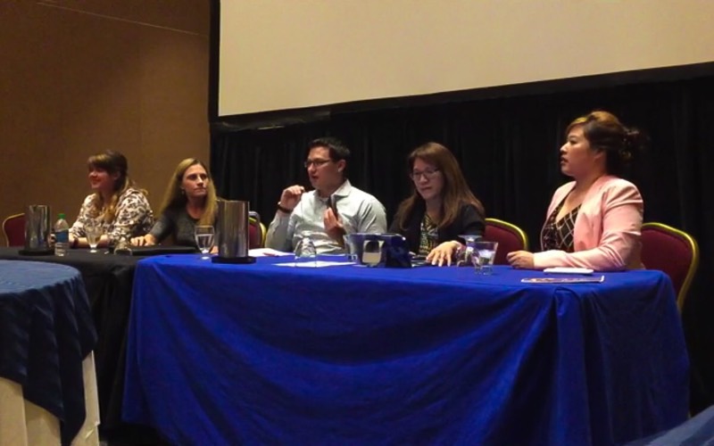 L-R: Shea McHugh, Diane Delaney, Max Shuftan, Andrea Hoy, My-Ngoc Nguyen