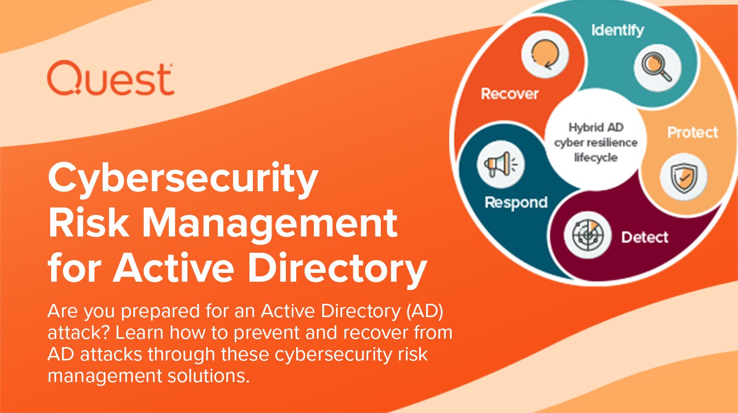 Quest Software | Cybersecurity for Active Directory