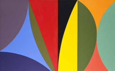 Color Meditation acrylic on canvas 40 x 60