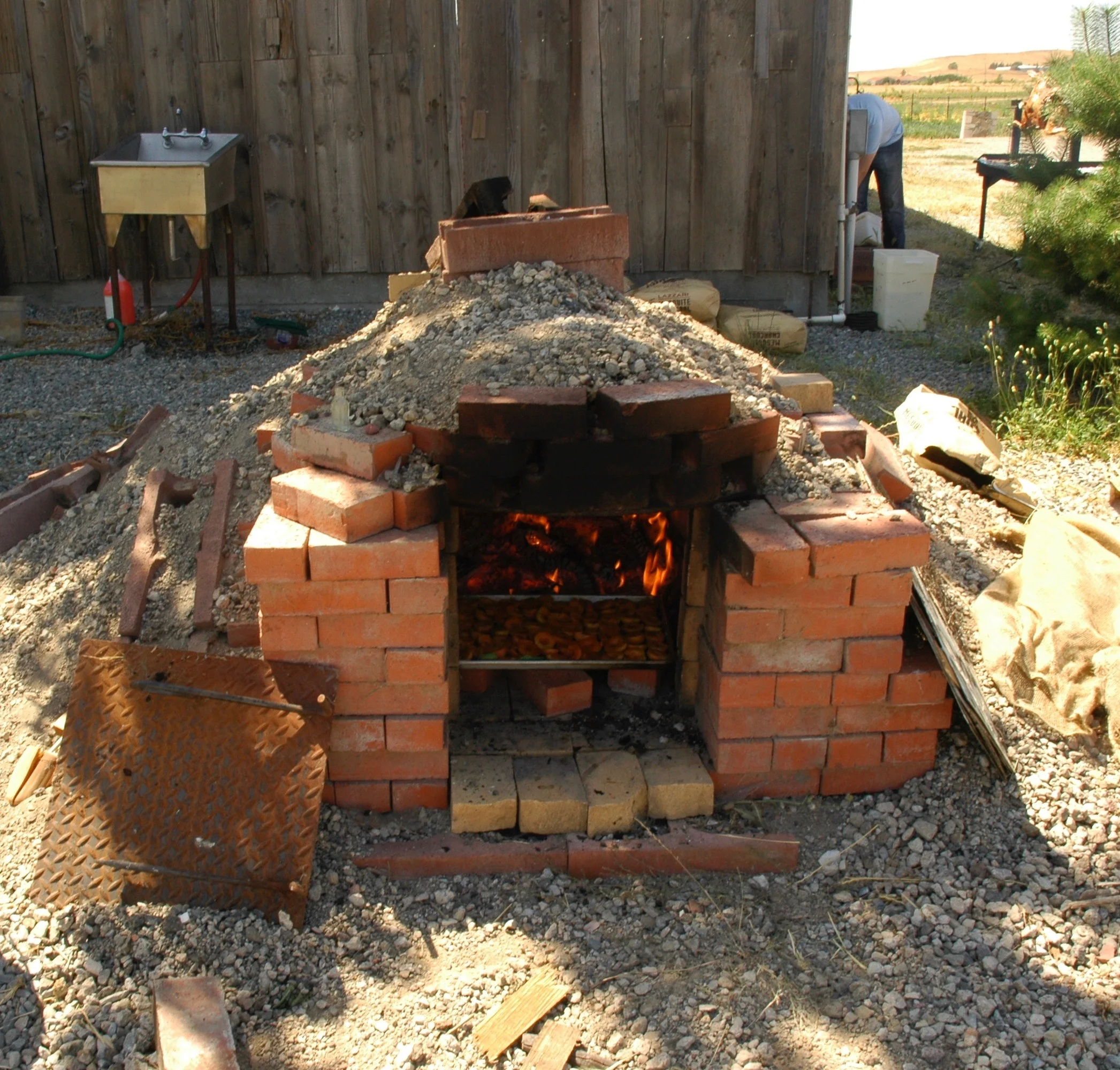 Copy of ground built oven