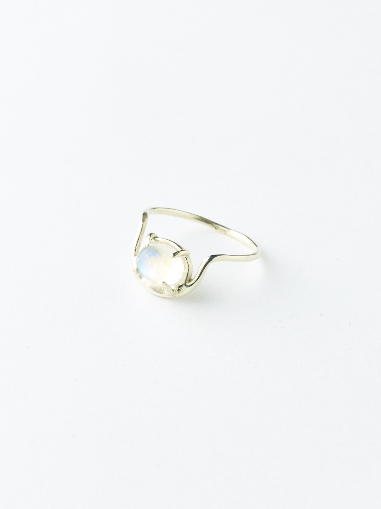 Moonstone Arch Ring