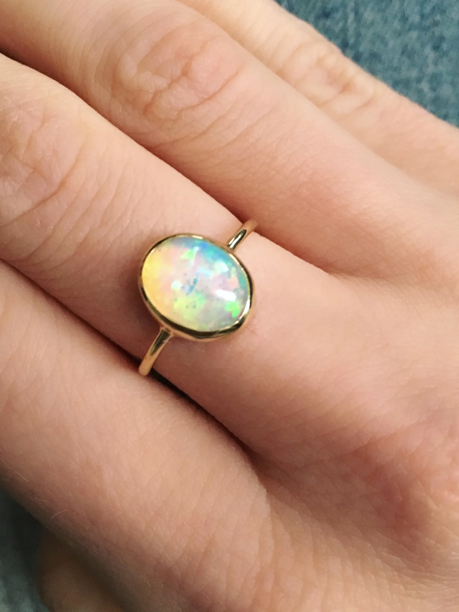 Ethiopian Opal Ring � Olivia Kane