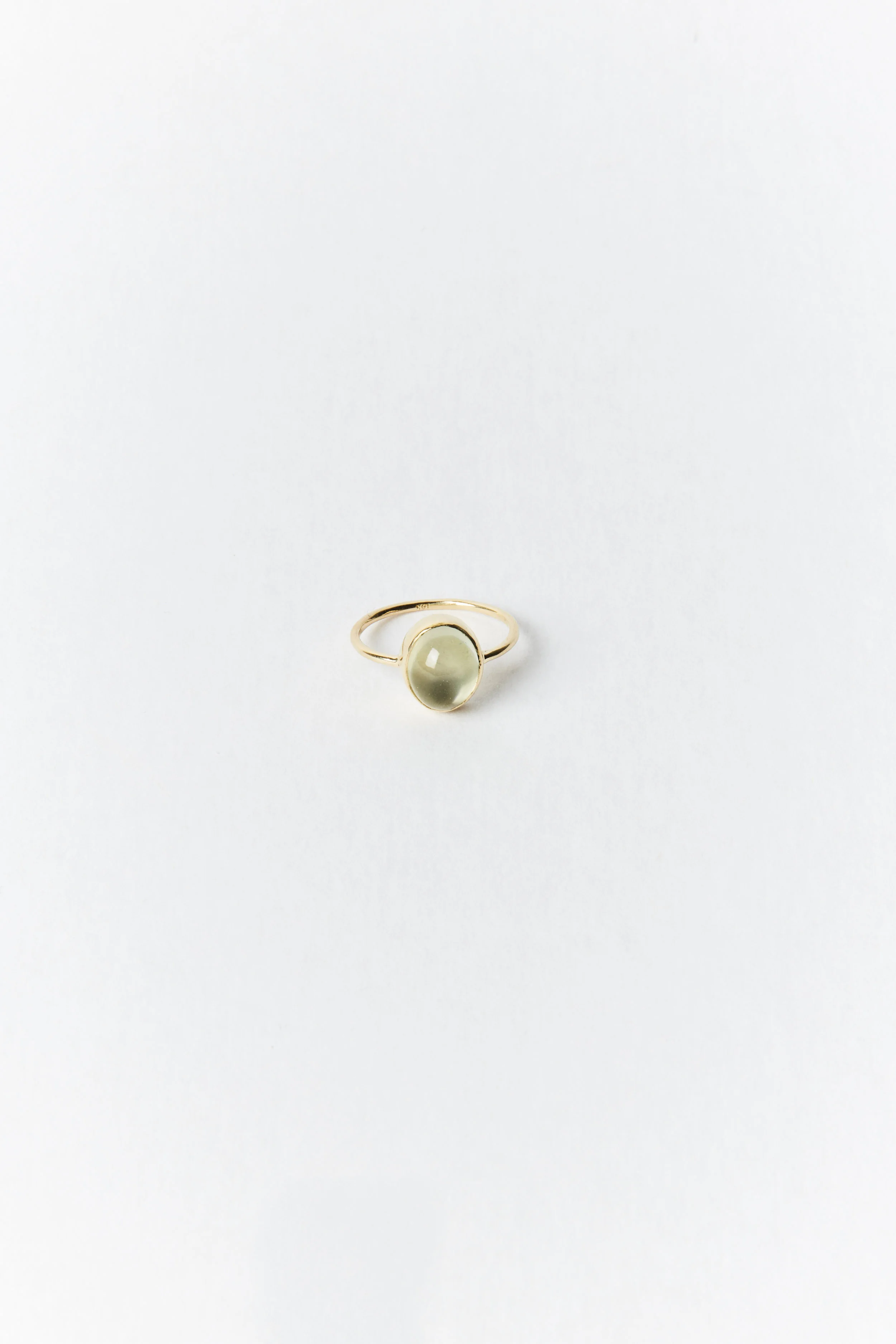 Cat's Eye Moonstone Oval Ring
