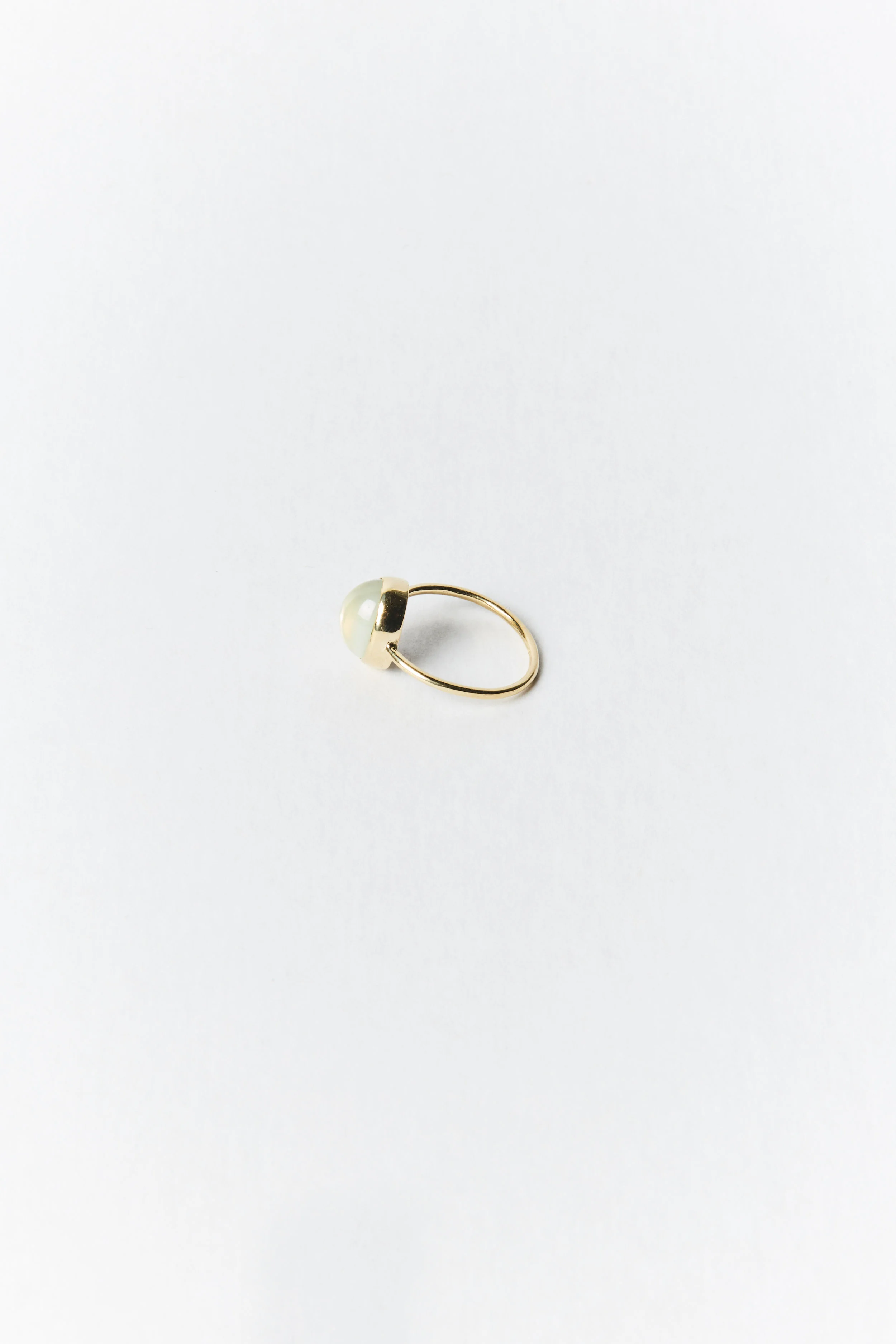 Cat's Eye Moonstone Oval Ring