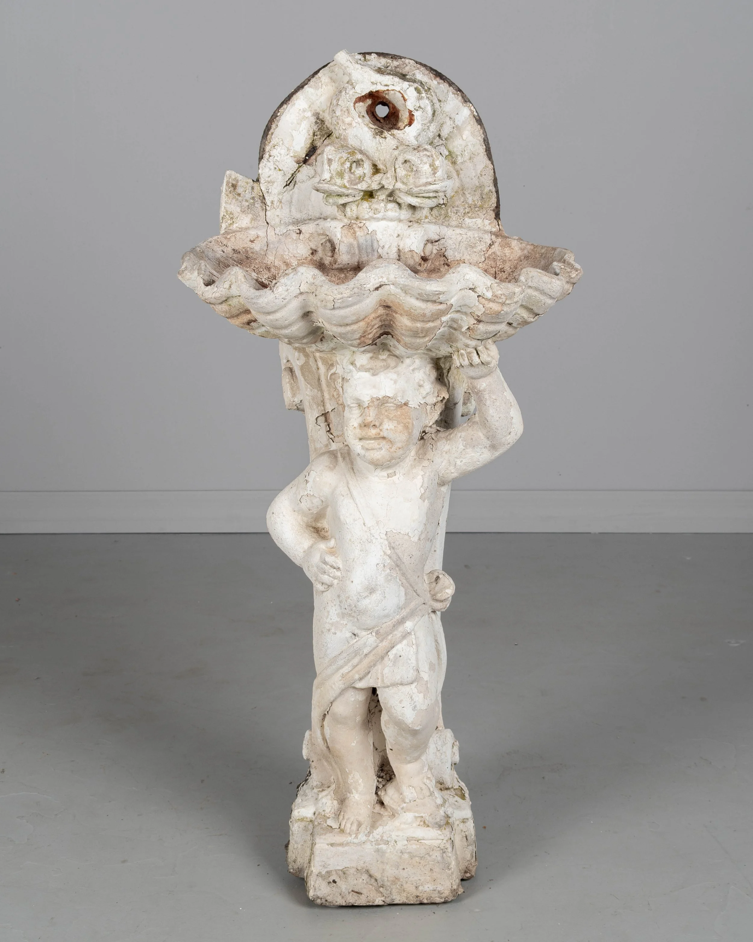 19th Century French Cast Stone Fountain