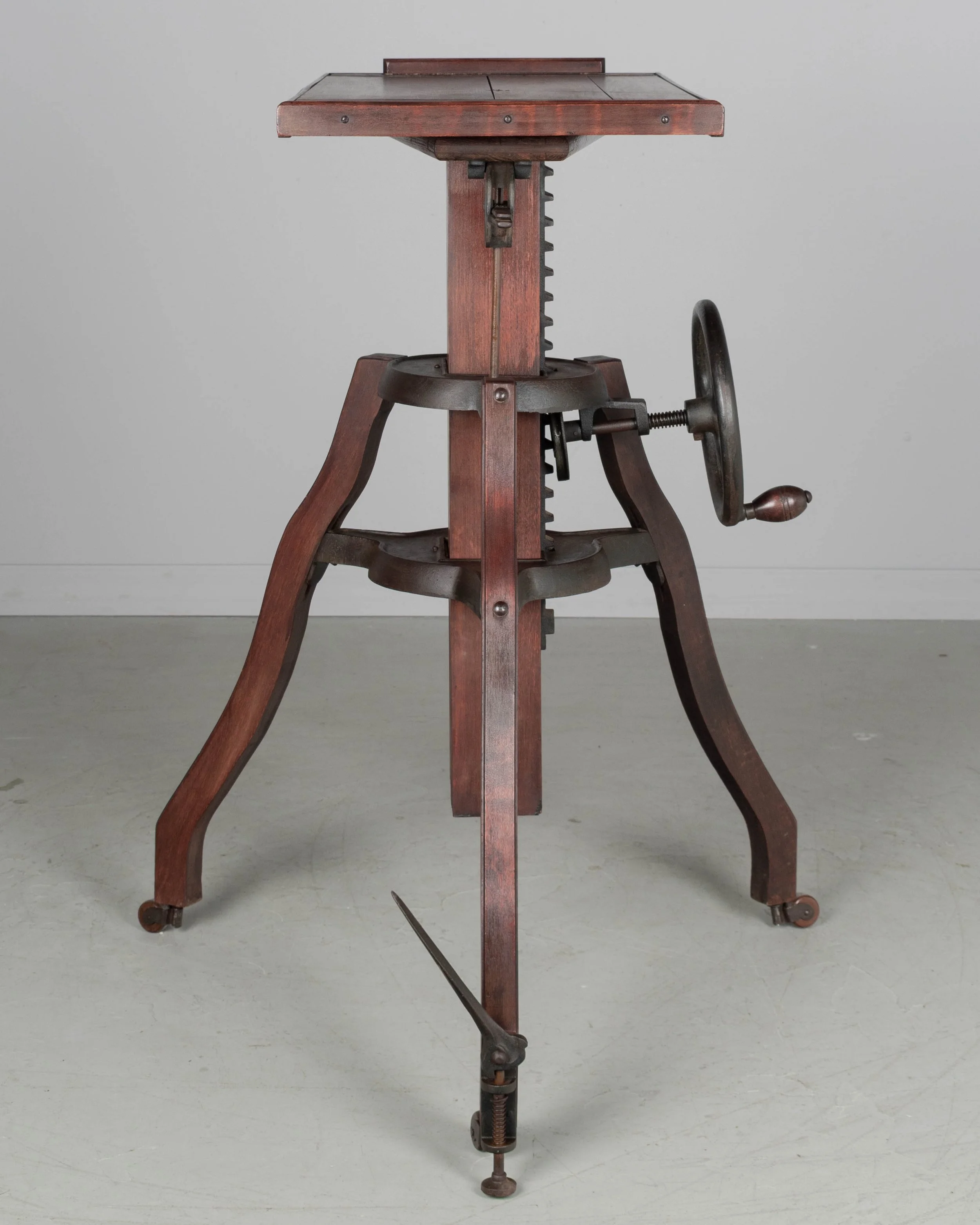 Adjustable Pedestal Century Studio Camera Stand
